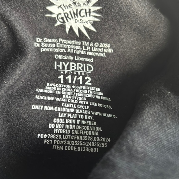 Dr Seuss The Grinch Varsity Holiday Jacket - Picture 5 of 7